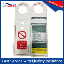 Best Selling Plastic Scaffolding Safety Tag